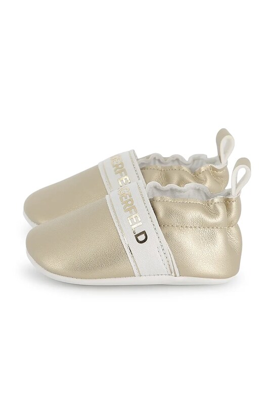 Βρεφικά παπούτσια Karl Lagerfeld Z30579 χρυσαφί SS25