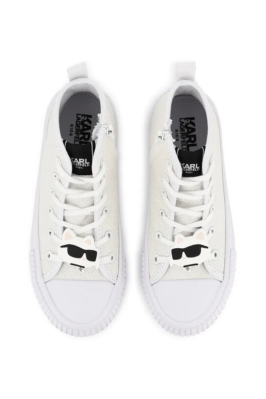 Дитячі кеди Karl Lagerfeld білий Z30585.27.35