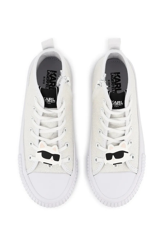 Karl Lagerfeld teniși copii alb Z30585.36.39