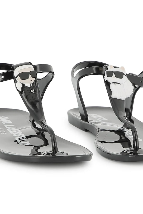 Karl Lagerfeld sandale copii Z30370.27.35 negru