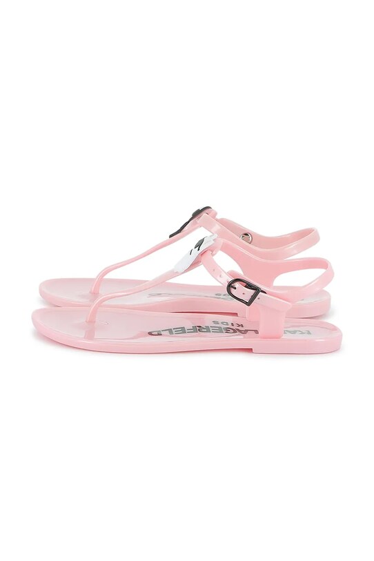 Дитячі сандалі Karl Lagerfeld Z30370.36.39 рожевий SS25