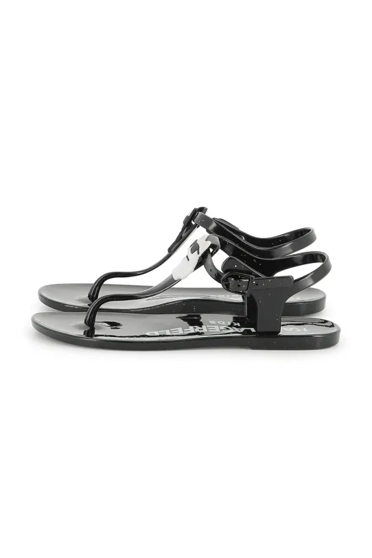 Детские сандалии Karl Lagerfeld Z30370.36.39 чёрный SS25