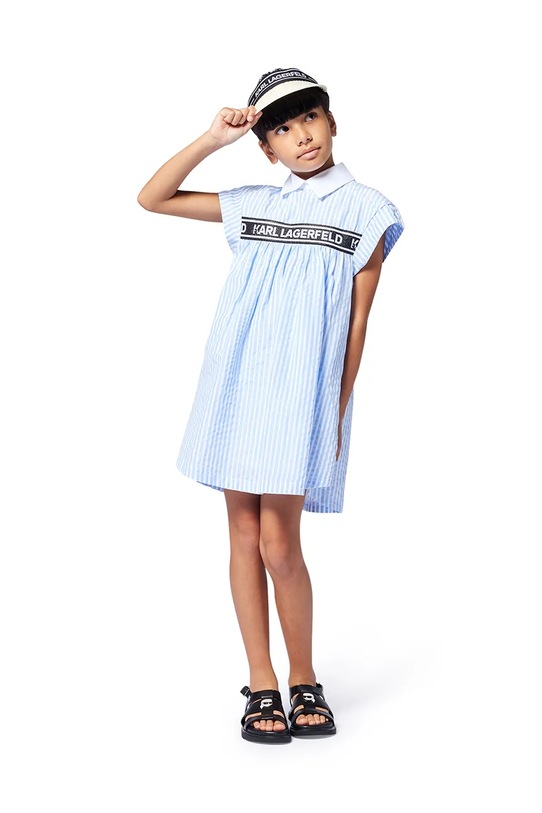 Karl Lagerfeld gyerekszandál bőrből Z30372.30.35