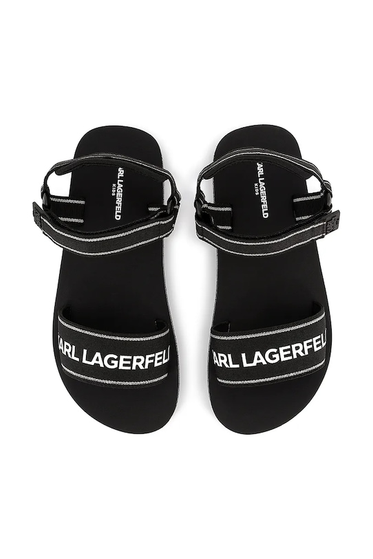 Detské sandále Karl Lagerfeld čierna Z30374.36.39