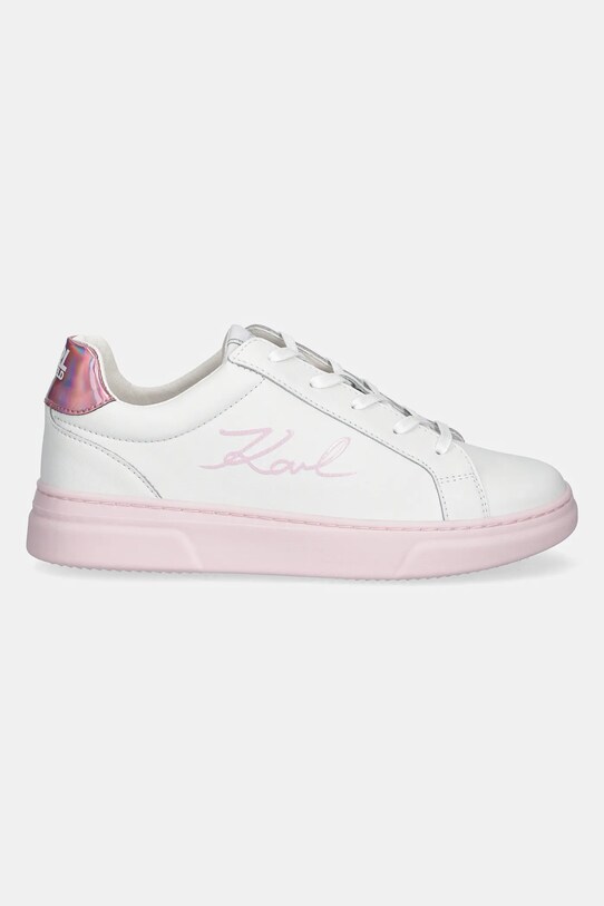 Детские кожаные кроссовки Karl Lagerfeld Z30377.36.39 белый SS25