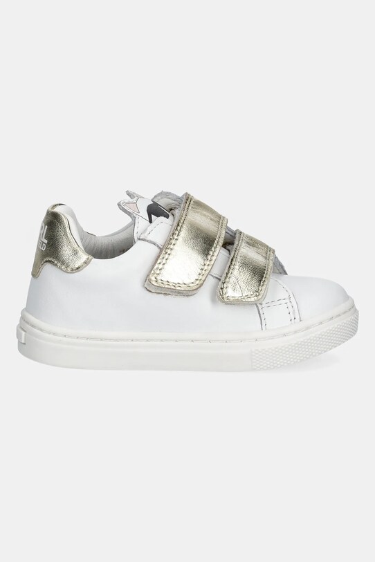 Детские кожаные кроссовки Karl Lagerfeld Z30383.22.27 белый SS25