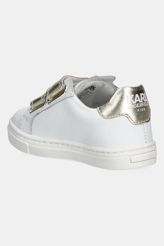 Κοριτσίστικα Παιδικά δερμάτινα αθλητικά παπούτσια Karl Lagerfeld Z30383.22.27 λευκό