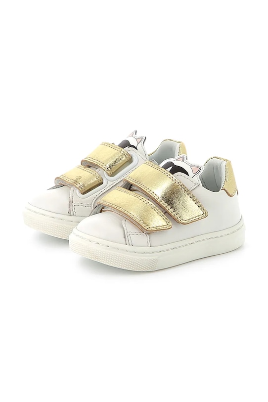 Karl Lagerfeld sneakers pentru copii Z30383.28.30 alb SS25