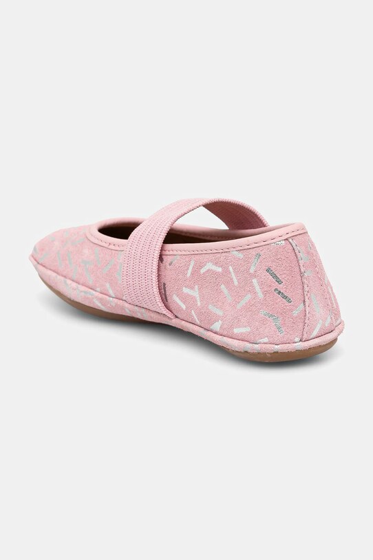 Девочка Детские кожаные балетки Camper Right Kids 80025.25.27 розовый