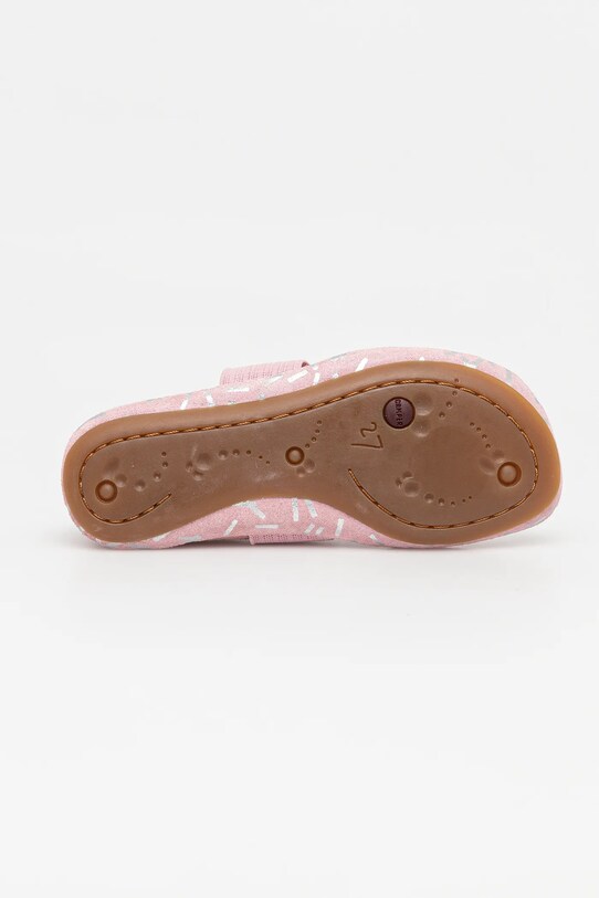 Детские кожаные балетки Camper Right Kids 80025.25.27 розовый