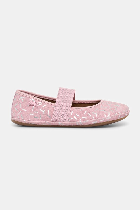 Camper gyerek balerina bőrből Right Kids 80025.28.34 rózsaszín SS25