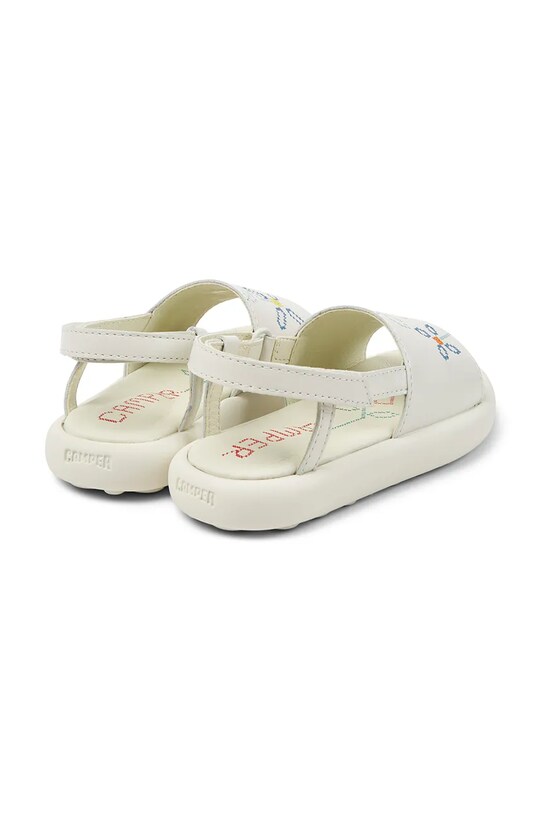 Lány Camper gyerekszandál bőrből Pelotas Flota Sandal TWS Kids K800631.25.27 fehér