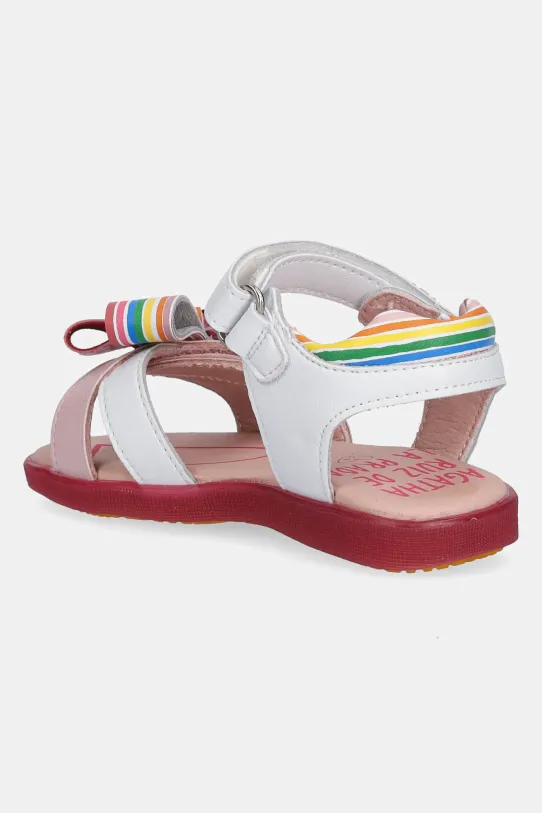 Девочка Детские кожаные сандалии Agatha Ruiz de la Prada 252962.24.27 белый