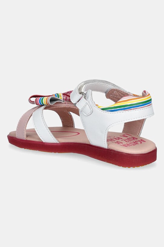 Dziewczynka Agatha Ruiz de la Prada sandały skórzane dziecięce 252962.28.34 biały