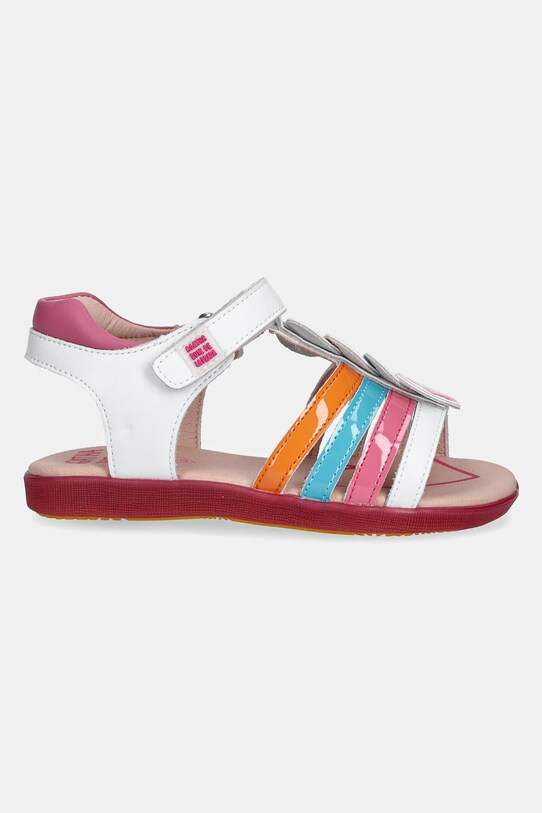 Agatha Ruiz de la Prada sandale din piele pentru copii 252965.28.34 alb SS25