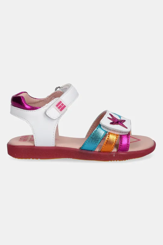 Agatha Ruiz de la Prada sandały skórzane dziecięce 252960.24.27 biały SS25