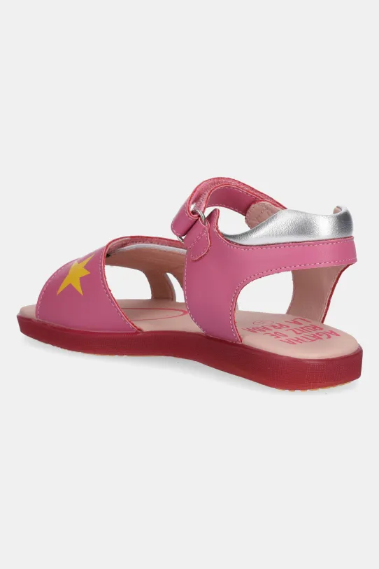 Dziewczynka Agatha Ruiz de la Prada sandały skórzane dziecięce 252960.28.34 różowy