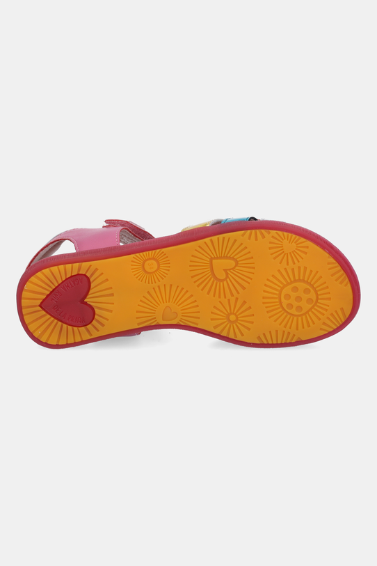 Otroški usnjeni sandali Agatha Ruiz de la Prada 252960.28.34 roza