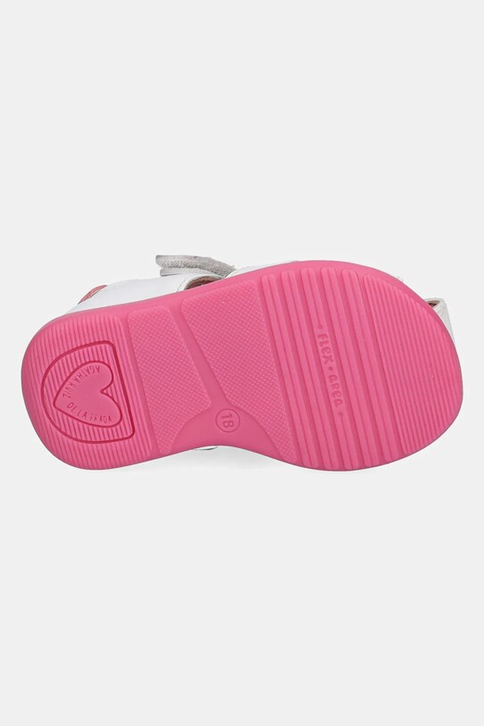 Agatha Ruiz de la Prada sandale din piele pentru copii 252900 alb