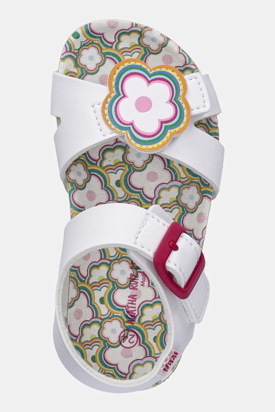 Otroški sandali Agatha Ruiz de la Prada bela 252941.20.27