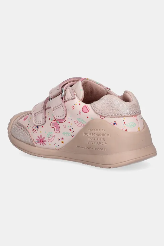 Dziewczynka Biomecanics półbuty skórzane dziecięce 252100. różowy