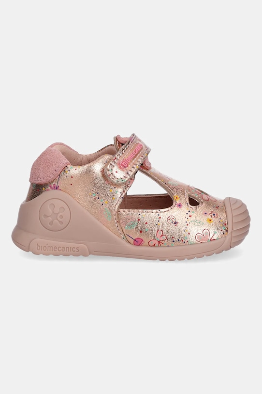 Biomecanics sandale din piele pentru copii 252102 aur SS25