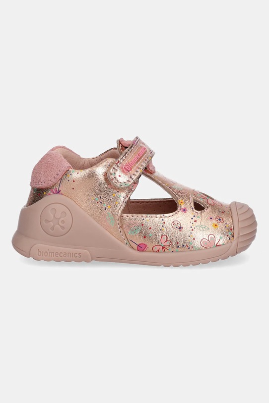 Детски сандали от кожа Biomecanics 252102 розов SS25