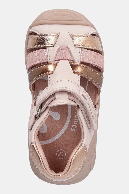 Biomecanics sandały skórzane dziecięce różowy 252104