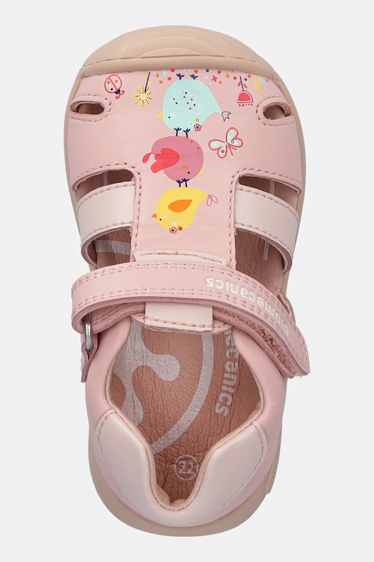 Biomecanics sandały skórzane dziecięce różowy 252106