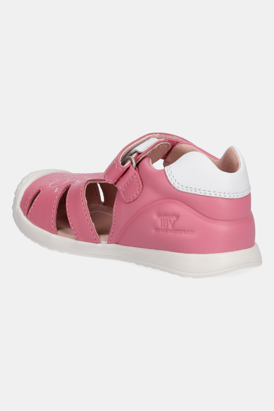 Dziewczynka Biomecanics sandały skórzane dziecięce 252108 różowy