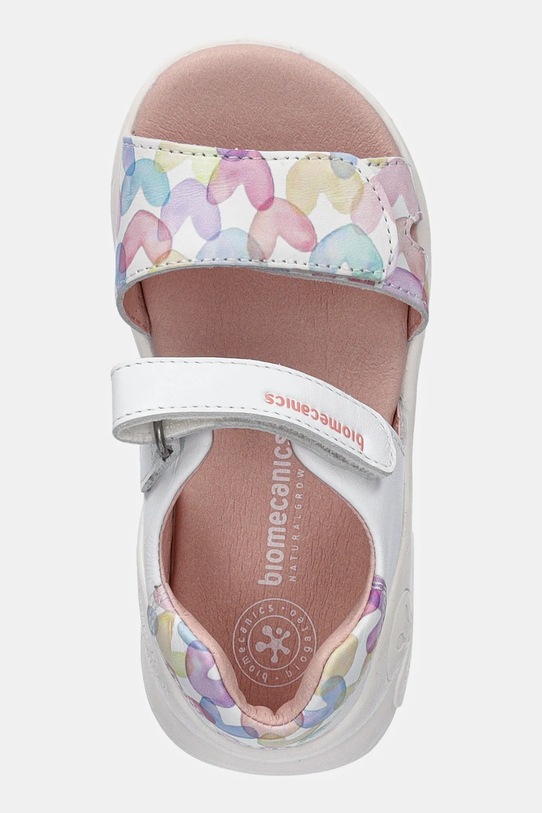 Biomecanics sandały skórzane dziecięce biały 252141