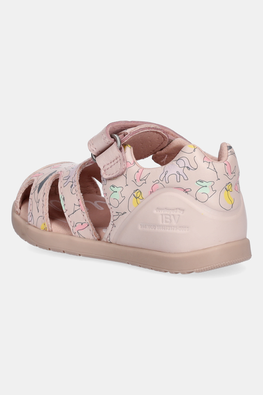 Dievča Detské kožené sandále Biomecanics 252167.19.23 béžová