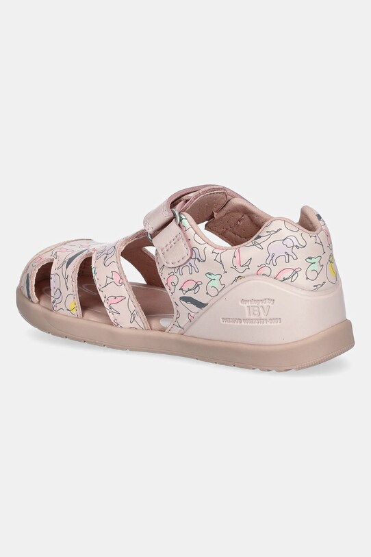 Κοριτσίστικα Παιδικά δερμάτινα σανδάλια Biomecanics 252167.24.26 ροζ