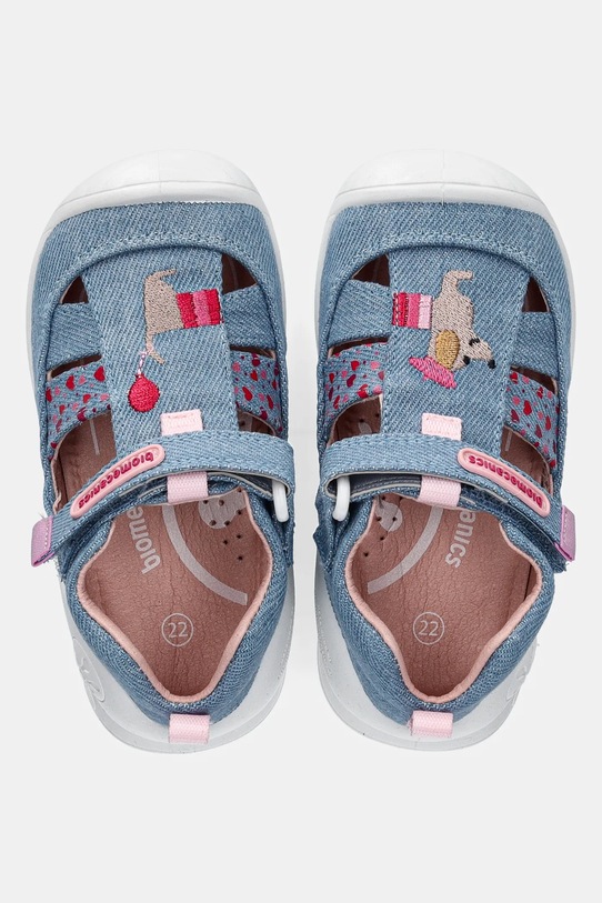 Biomecanics sandały dziecięce niebieski 252184
