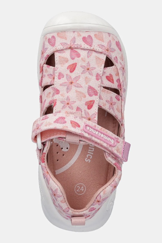Biomecanics sandały dziecięce różowy 252185