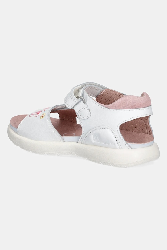 Fete Biomecanics sandale din piele pentru copii 252231.24.27 alb