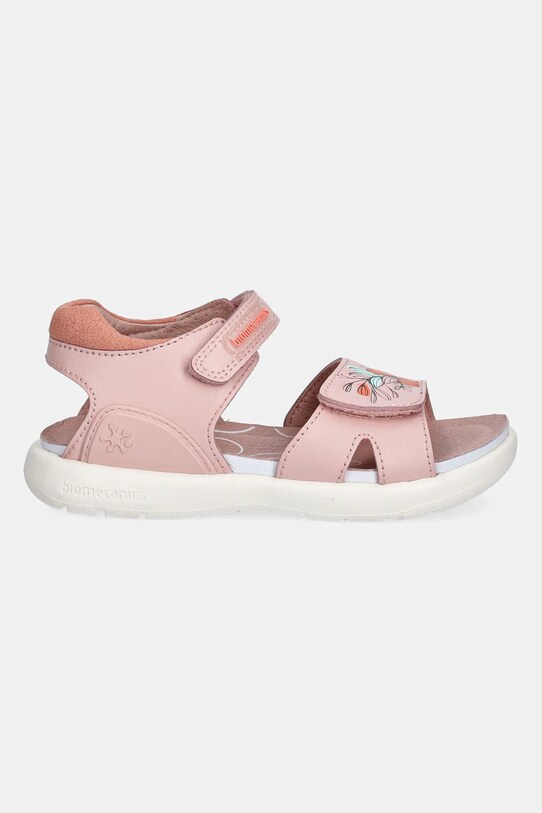 Biomecanics sandały skórzane dziecięce 252233.24.27 różowy SS25