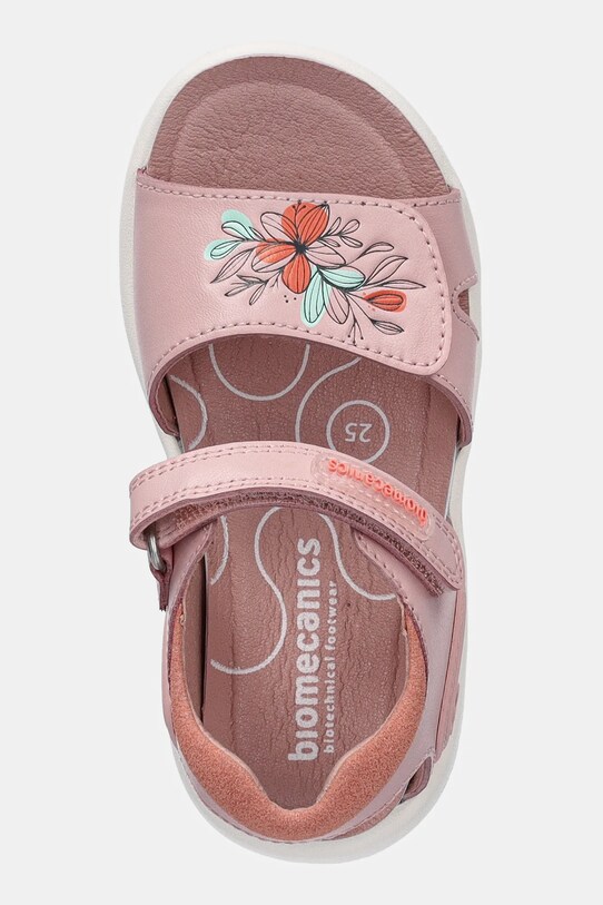 Biomecanics sandały skórzane dziecięce różowy 252233.24.27
