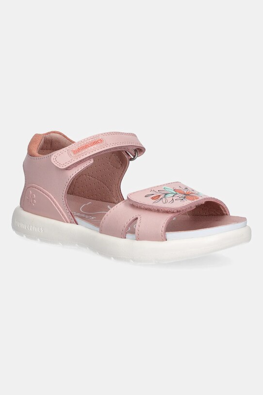 Biomecanics sandale din piele pentru copii roz 252233.28.34