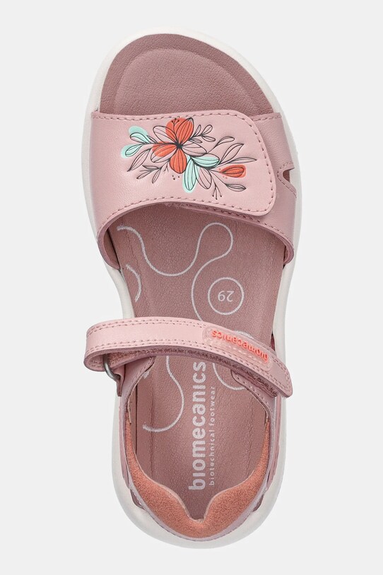 Biomecanics sandale din piele pentru copii roz 252233.28.34