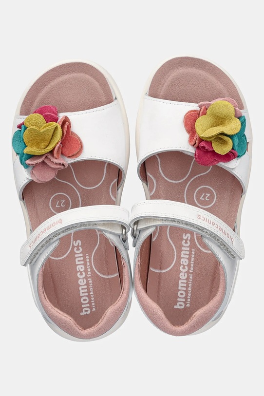 Детские кожаные сандалии Biomecanics белый 252241.25.27