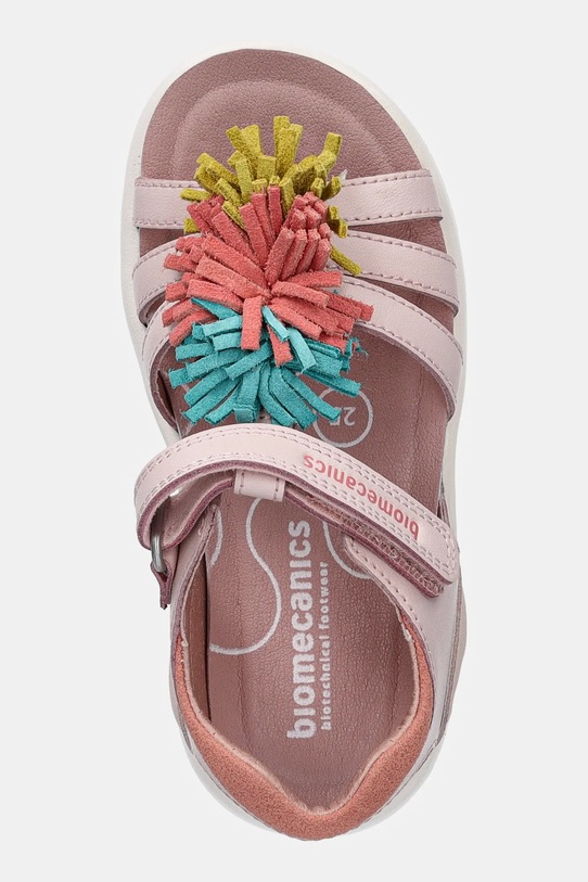 Biomecanics sandali in pelle bambino/a rosa 252242.25.27