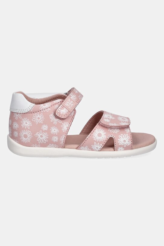 Garvalin sandale din piele pentru copii 252306 roz SS25