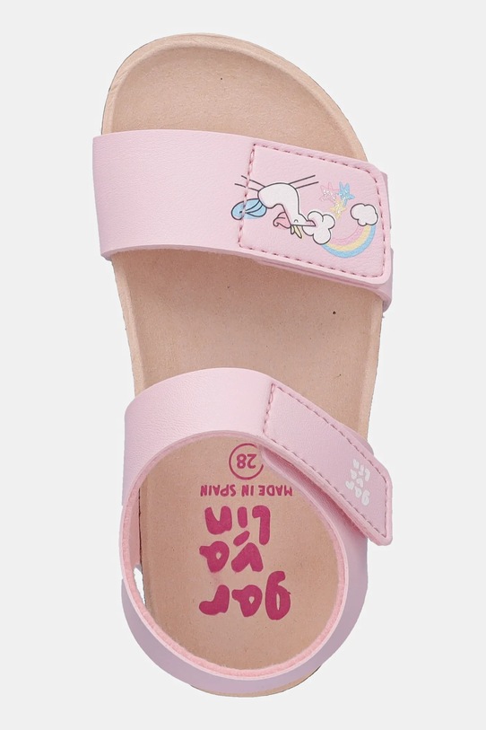 Garvalin sandale copii roz 252462.28.30