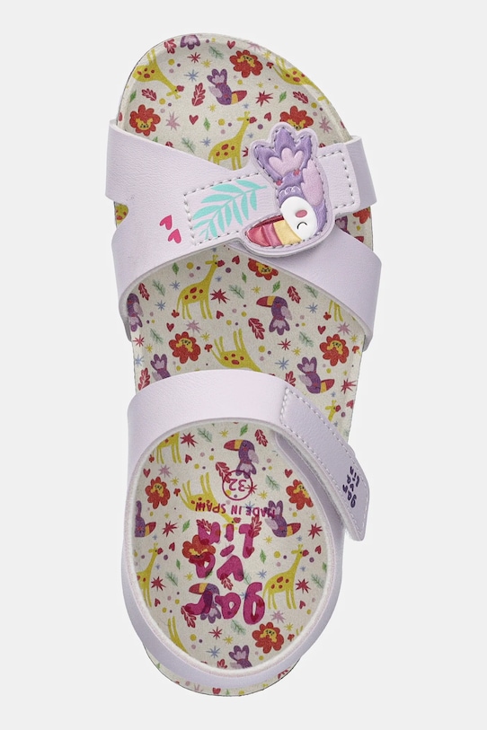 Garvalin sandały dziecięce fioletowy 252464.28.34
