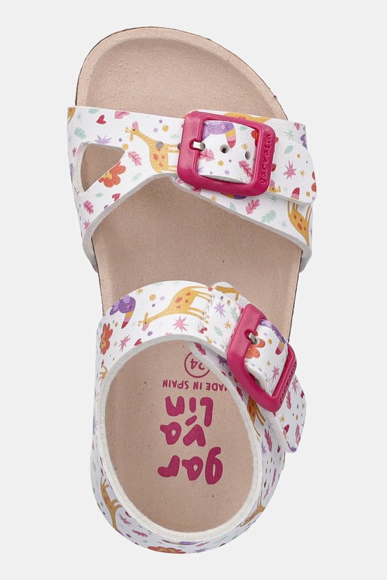 Garvalin sandale copii alb 252465.24.27