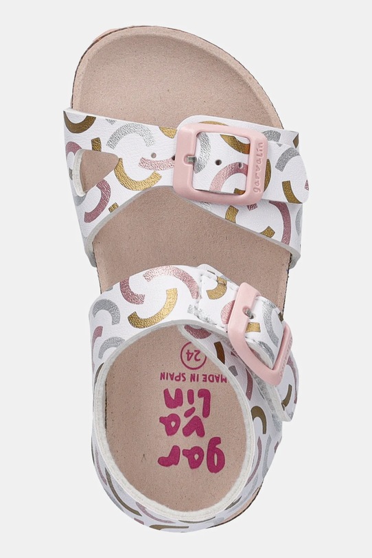 Garvalin sandale copii alb 252466.24.27