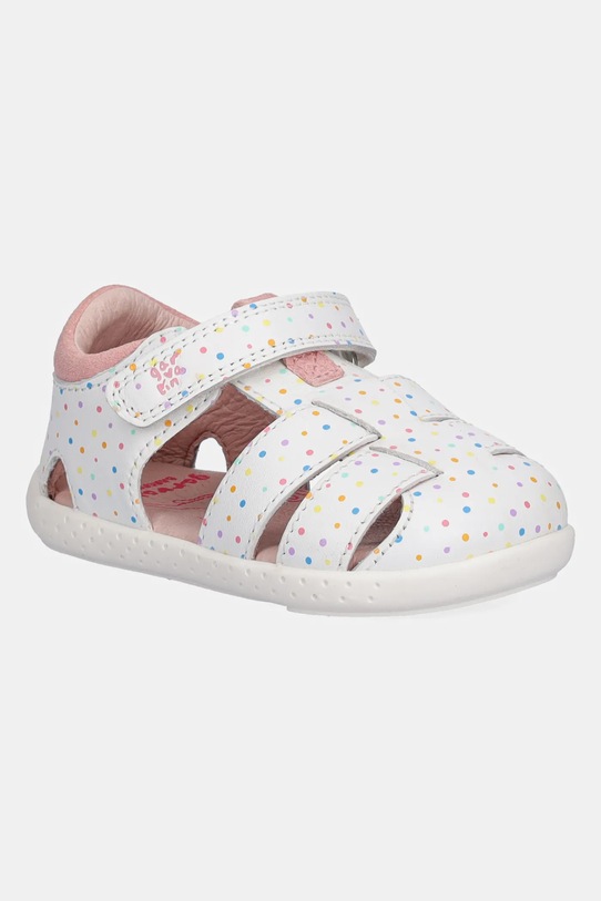 Detské kožené sandále Garvalin biela 252329.19.23