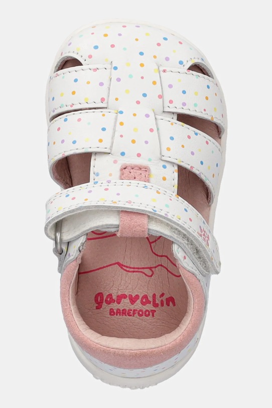 Detské kožené sandále Garvalin biela 252329.19.23