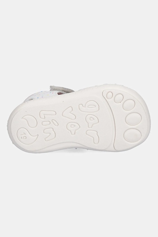 Detské kožené sandále Garvalin 252329.19.23 biela